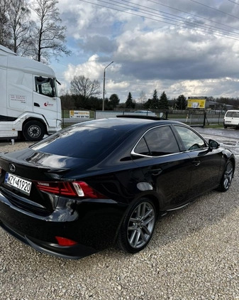 Lexus IS cena 93700 przebieg: 141300, rok produkcji 2014 z Żyrardów małe 92